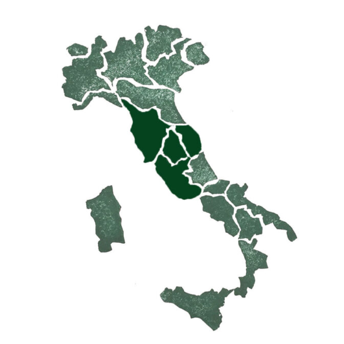 イタリアの地図